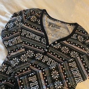 Cute PINK VS Winter Long Sleeve shirt